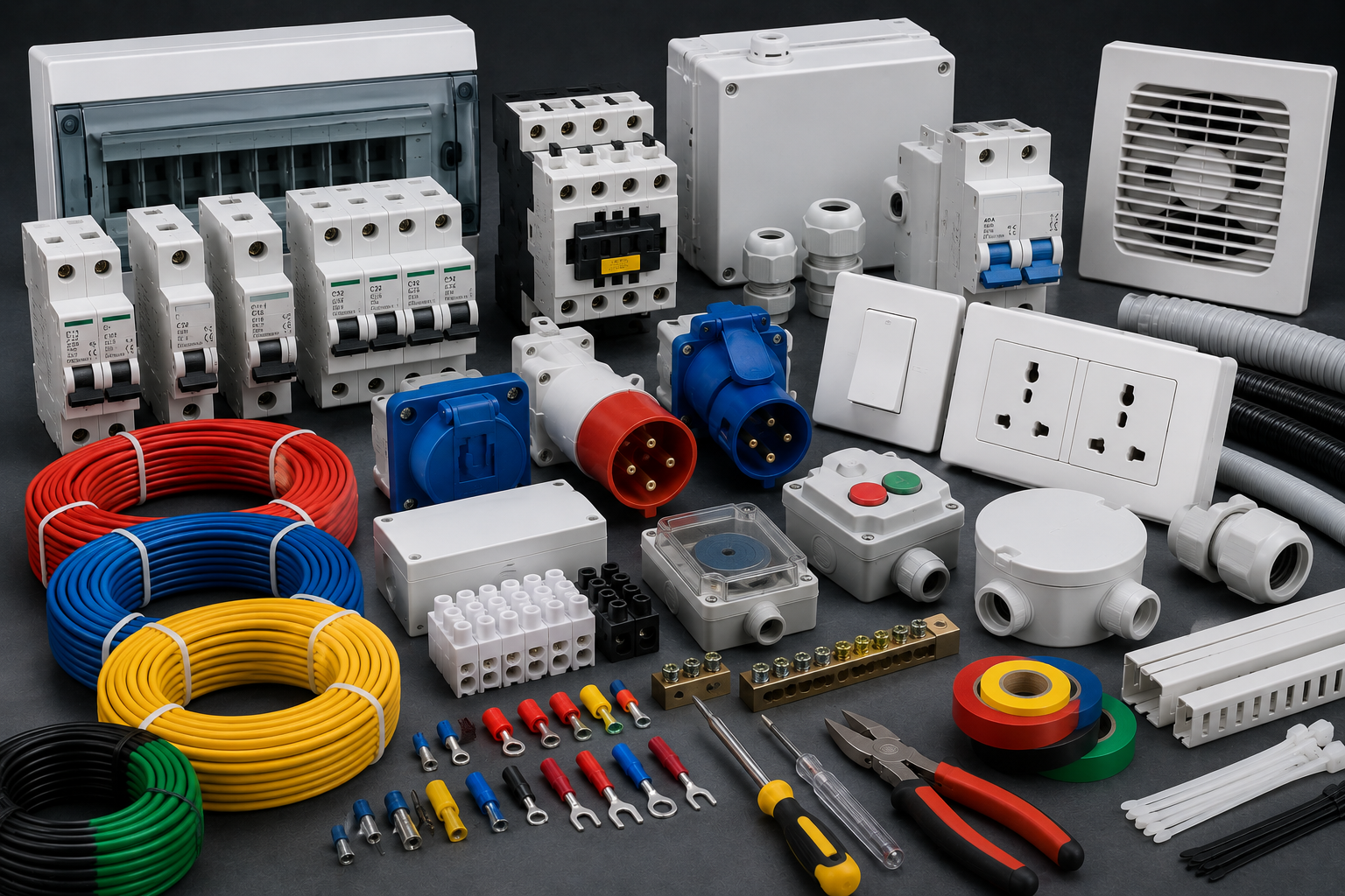Electrical Materials and Industrial Ropes Supplier in UAE